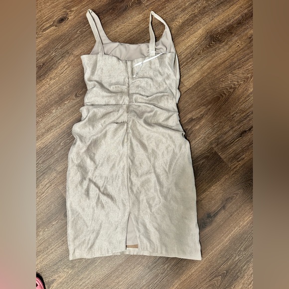 Fancy suzi chin by maggie boutique size 10 scrunch metallic party dress - Picture 10 of 11